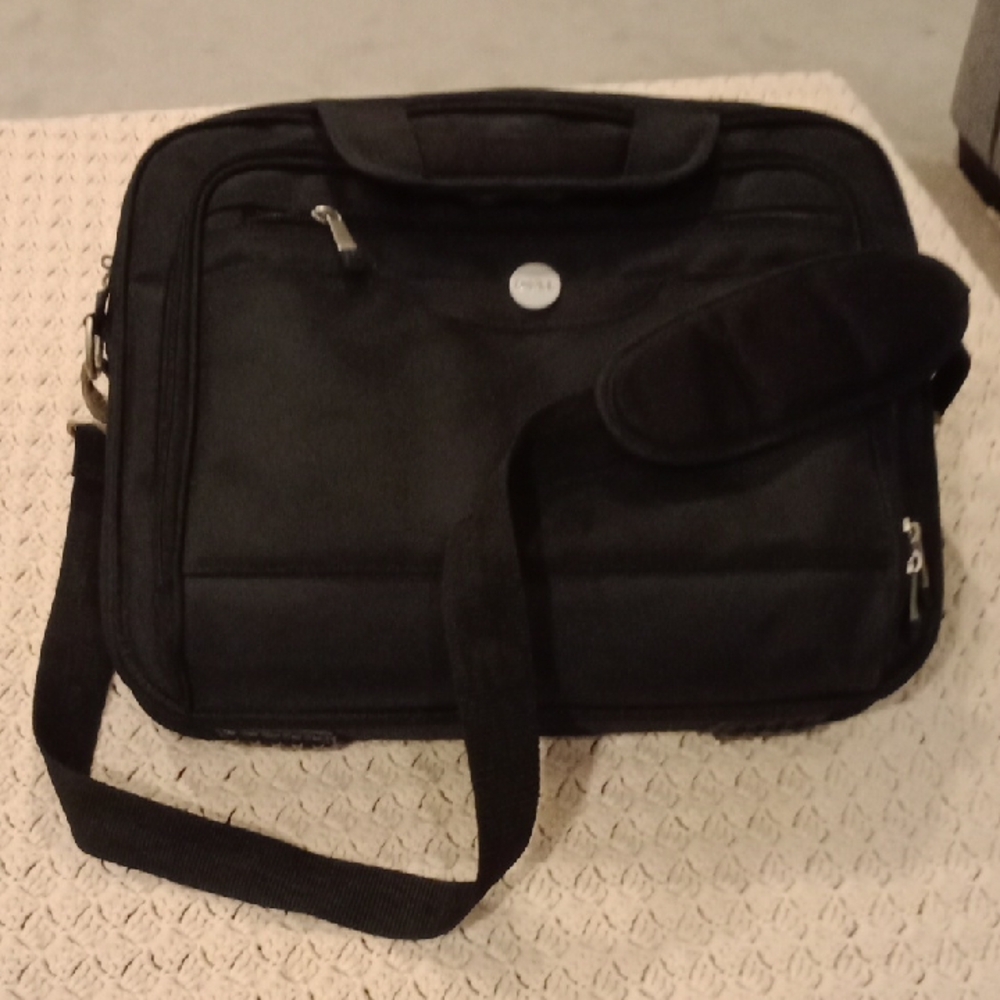 Dell Black Laptop Bag for Men